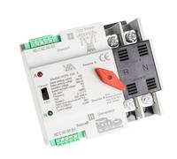 W2R ATS 110V 220V PC Dual Power Automatic Transfer Switch 63A 100A Household Power Transfer Switch 50/60Hz(W2R 4P 220V,100A)