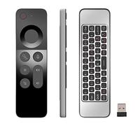 W3 2.4G Wireless Voice Air Mouse Remote Controller Mini Keyboard for Android TV Box/Windows/Mac OS/Linux Gyroscope Remote
