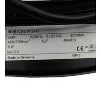 W4E400-CP02-31 Ventilateur de refroidissement 230 V 0,73/1,06 A 160/240 W 1430/1700 tr/min 4-WIRF