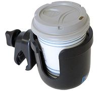W4W Porte-gobelet Universel pour Poussette - Pince réglable de Grande résistance Qui s'adapte à n'importe Quel vélo, déambulateur, Fauteuil Roulant, Voiture - Grand Porte-Boisson réglable s'adapte à