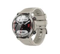 W50 Pro Montre Connectée Bluetooth 960mAh Anti-chute,1.45 Smartwatch avec Lampe de poche à LED - Kaki
