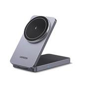 W528 - Support de chargement sans fil - 2-en-1, magnétique - 7.5 Watt - 2 connecteurs de sortie (chargement sans fil)