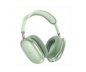 (W55 green) HOCO W55 Bluetooth Over-Ear Headphones Wireless Noise Cancelling Stereo Bass Long Battery Life Comfort Fit Black