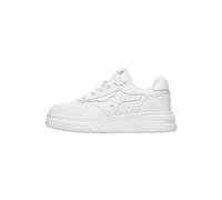 w6yz Baskets en Cuir, Blanc Glacier 41