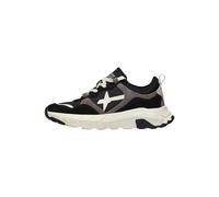 w6yz Baskets en Daim et Tissu Technique, Noir 46