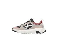 w6yz Baskets en suède et Tissu Technique, Taupe Dark Grey Black 46