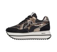 W6Yz - Baskets en tissu technique et daim Deva W. - Femme - Chaussures - Noir - Taille: 39 EU