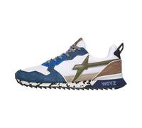 w6yz Baskets Homme Bleu Blanc Militaire Jet-M