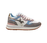 W6Yz - Baskets Gris Respirante avec Détails Dorés - Femme - Chaussures - Multicolore - Taille: 39 EU