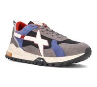 w6yz, Breeze 3-M Suede/Nylon, Baskets Mode Casual Homme, Gris Azure Black, 41 EU