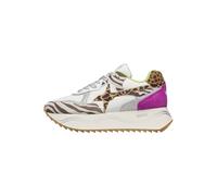w6yz Femme Deva W. Plat Oxford, Black White Fuchsia, 38 EU