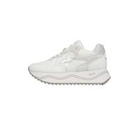 w6yz Femme Deva W. Plat Oxford, White Silver White, 40 EU