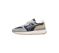 W6YZ Baskets Yak-M en tissu technique et en daim Gris-marine Taille 41