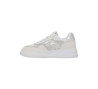 w6yz Xenia W.-Baskets en Daim et Tissu Technique-Blanc
