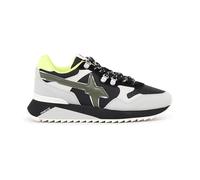 w6yz Yak-M Suede/Nylon/Tissu Black-Militaire-Bone, Noir, 43 EU