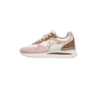 w6yz Yak-W. Leo Suede/Nylon Beige-White-Salmon