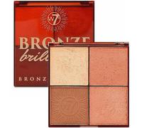 W7 Bronze Brilliance - Palette Bronze & Glow (moyen/foncé, "Bronze Brilliance")