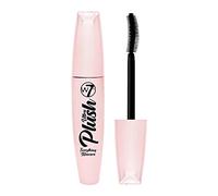 W7 Mascara Ultra Plush – Formule longue tenue, résistant à l'eau, applicateur incurvé – Noir