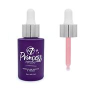 W7 | Princess Potion Gouttes Base Visage |Hydratant et Léger Pour Un Teint Éclatant | Contient Acide Hyaluronique Et Aloe Vera | Applicateur Compte-Goutte Pour Une Application Parfaitte|