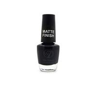 w7 Vernis à Ongles 55 Matt Black 15 ml