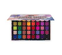 W7 W7 Cosmetics Mardi Gras Palette de pigments pressés | 40 couleurs : rose, vert, orange, rouge, métallique | Maquillage arc-en-ciel fierté | Maquillage végétalien, sans cruauté envers les animaux