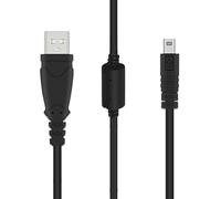 W710 Câble USB de rechange pour appareil photo numérique Sony Cybershot DSC-H400 DSC-W710 W730 W830 W370 1 m Noir