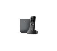 W77P - Téléphone VoIP sans fil avec ID d'appelant - 1900 MHz - DECT - (conférence) à trois capacité d'appel - SIP, SIP v2, VQ-RTCPXR, RTCP-XR - 10