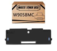 W9058MC 9058MC 9058 Boîte de Toner de déchets Noirs, Remplacement de Toner de déchets compatibles pour HP Color Laserjet Géré MFP E87640Z E87640DN MFP E87650Z E87650 1 Pack