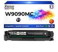 W9090MC Toner Noir compatible pour HP Color LaserJet Managed E45028dn MFP E47528f haute capacité avec puce 8600 pages