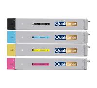 W9130MC W9131MC W9132MC W9133MC Pack 4 Toners compatibles pour HP Color LaserJet Managed MFP E78523dn E78528dn Noirs et Couleurs Haute Capacité avec Puce 85000 Pages