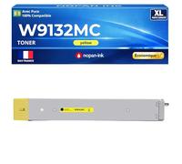 W9132MC Cartouche Toner Compatible pour HP Color LaserJet Managed MFP E78523dn E78528dn Jaune Haute Capacité avec Puce 20000 Pages Impression Professionnelle Durable