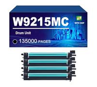 W9215MC Tambour D'imagerie Compatible avec Les Imprimantes pour HP Laserjet Managed MFP E78223dn Et E78228dn, Rendement Jusqu'à 135 000 Pages,W9215MC-4 Pack