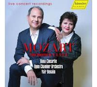 Wa Mozart. Concertos Pour Piano Nos 8, 9, 12 Et 13. Dana Ciocarlie (Piano), Open Chamber Orchestra, Dir. Yaïr Benaïm. Hänssler Classic 2 Cd
