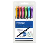 [WA-TC-6P] TOMBOW Pochette de 6 surligneurs Double Pointe MONO edge
