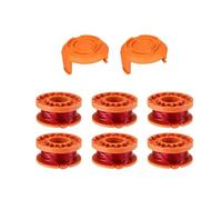 WA0010 Ensemble de bobines de rechange pour débroussailleuse - Ligne de coupe et corde pour tondeuse à gazon Worx (B)