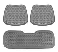 WAADD Coussin De Siège Voiture pour Mitsubishi Outlander PHEV 2025-, Ergonomique Et Confortable Protection Siege Coussin AntidéRapantes, 3Pcs-C Grey