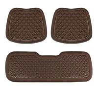 WAADD Coussin De Siège Voiture pour Mitsubishi Outlander PHEV 2025-, Ergonomique Et Confortable Protection Siege Coussin AntidéRapantes, 3Pcs-B Coffee