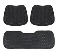 WAADD Coussin De Siège Voiture pour Mitsubishi Outlander PHEV 2025-, Ergonomique Et Confortable Protection Siege Coussin AntidéRapantes, 3Pcs-A Black