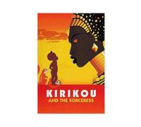 waajsp Kirikou And The Sorceress Poster sur toile pour chambre à coucher, bureau, chambre, cadeau 20 x 30 cm