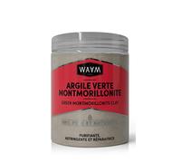 WAAM Cosmetics - Argile Verte Montmorillonite - 100% pure et naturelle - Argile purifiante et réparatrice - 250g