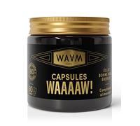 WAAM Cosmetics - Capsules WAAAAW! - Compléments alimentaires - Ingrédients BIO - 100% naturel - Bronzage parfait sans effort - Vegan - 60 capsules