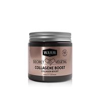 WAAM Cosmetics - Mon Secret Végétal Collagène Boost - Compléments alimentaires - Ingrédients d’origine naturelle - Tonicité et éclat de la peau et des cheveux - Vegan - 60 capsules