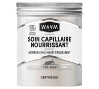 Waam Base Neutre Multi-Usage Soin Capillaire Nourrissant Bio Pot 300ml