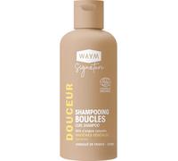 WAAM Shampooing Boucles, SHAMPOOING 230ml, Cheveux Bouclés, Ondulés, Crépus, Frisés, Certifié Bio