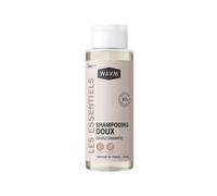 Waam Cosmetics Shampooing doux – Bio, sans sulfate, vegan, certifié ECOCERT – 400 ml