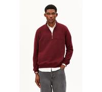 WAARLO FLEECE SWEATTROYER | 100% coton biologique - rouge (M)