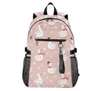 Waassud Cool Geese Sac à dos léger pour ordinateur portable de 20 l avec compartiment pour ordinateur portable de 14", pour l'université, le travail, les affaires en plein air