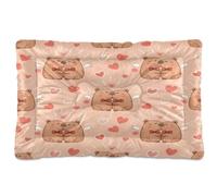 Waassud Lovely Capybaras Tapis épais antidérapant et résistant à la mastication pour animaux domestiques doux et lavable pour sol, canapé, voiture, 91,4 x 61 cm