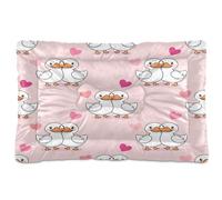 Waassud Lovely Docks - Tapis épais antidérapant et résistant à la mastication pour animaux de compagnie pour chiens et chats, doux et lavable, tapis de cage pour sol, canapé, voiture, 45,7 x 61 cm