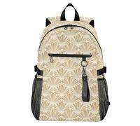 Waassud Sac à dos léger pour ordinateur portable en forme d'éventail pour homme et femme, sac à dos de voyage décontracté de 20 l avec compartiment pour ordinateur portable de 14", sac à dos léger